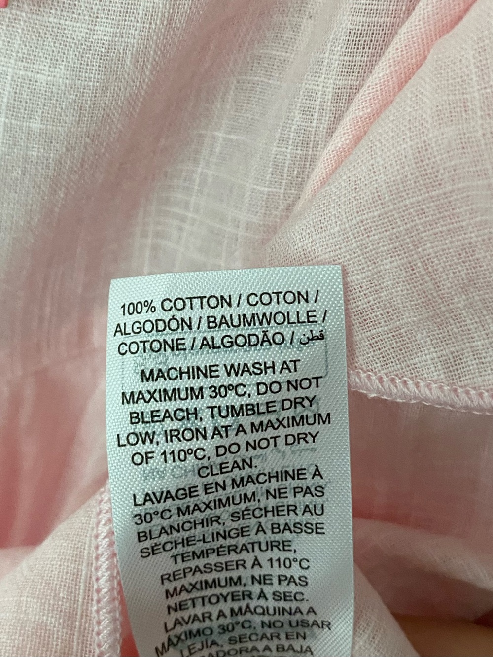 NWT EDIKTED Dorothia Sheer Linen Look Ruffle Mini Dress Pink Tie Straps XS - Picture 6 of 6